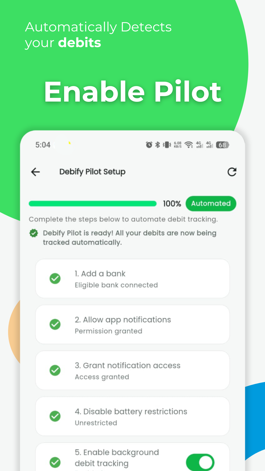 Debify Pilot