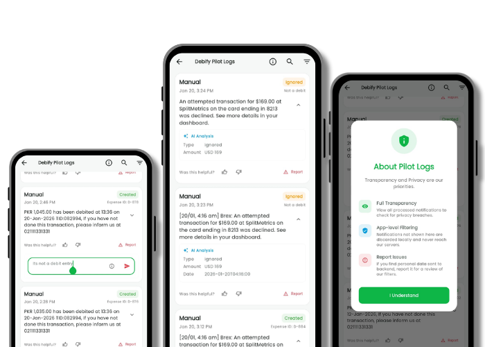 Pilot Logs & Privacy